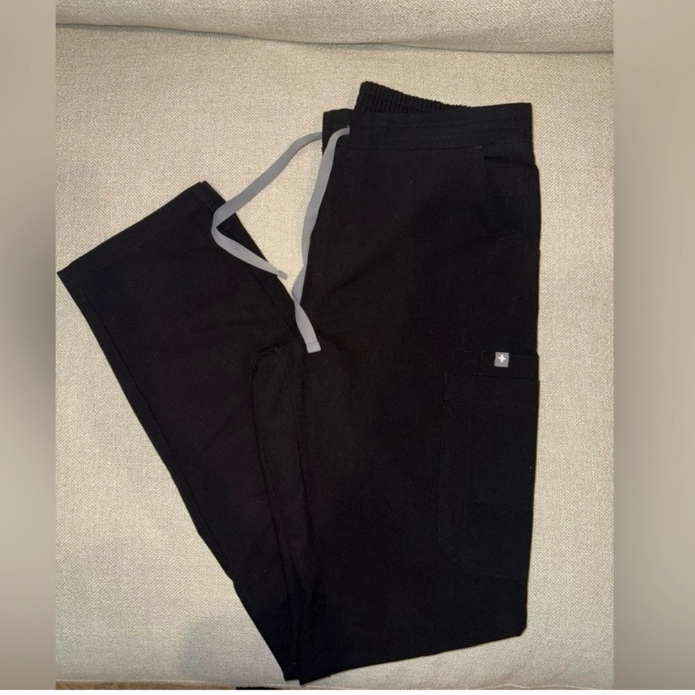 FIGS Black Technical Collection Pants